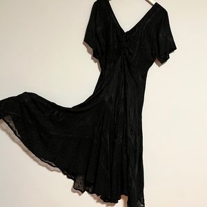 My Choice Boho pretty black summer dress